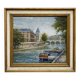 Huile sur panneau – Paris Quai des Grands-Augustins – signée H. Charby