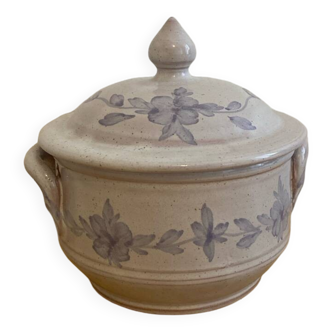 Terracotta sugar bowl