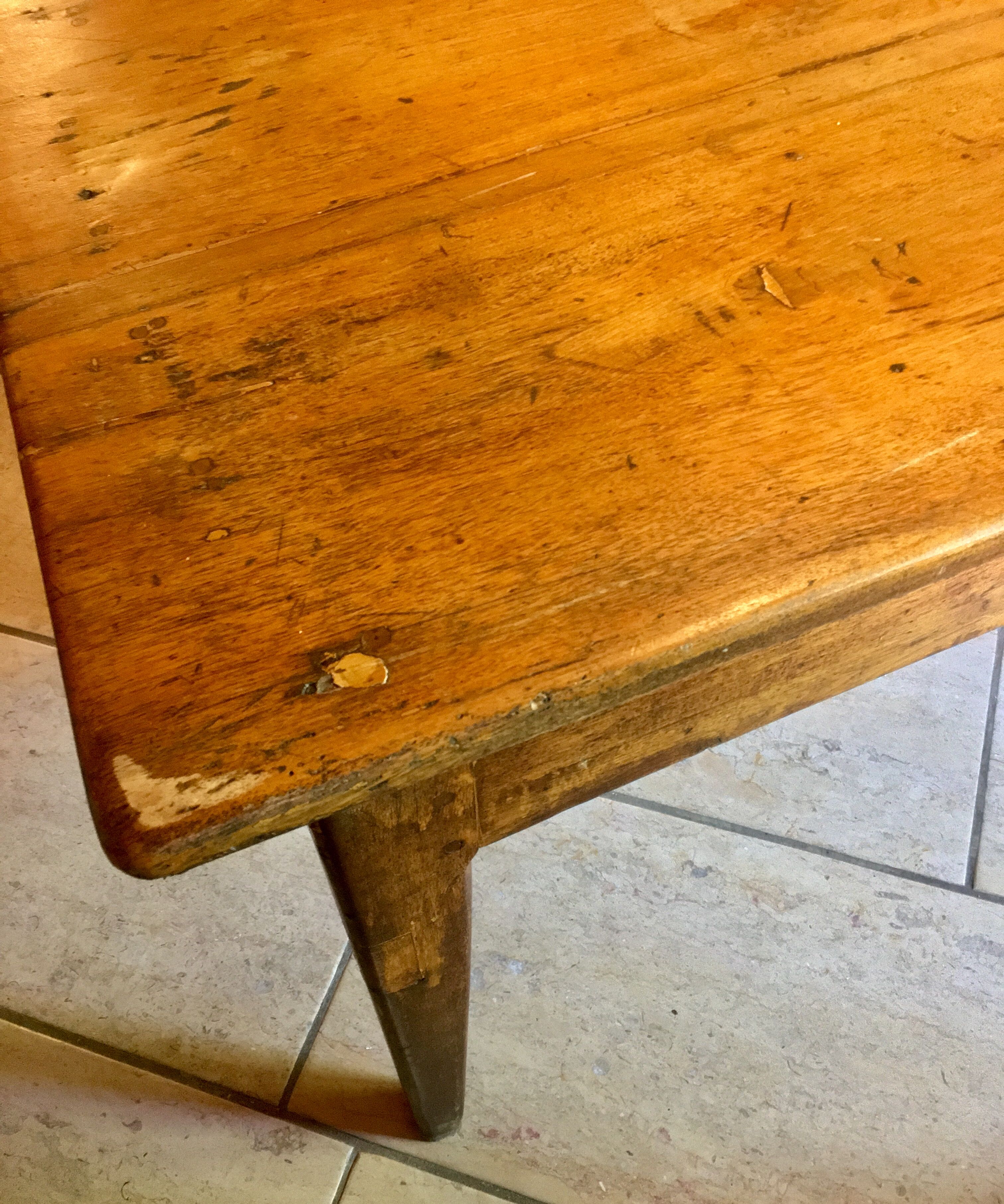 Table de ferme 2m