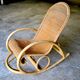 60s rocking chair rattan bamboo rocking chair