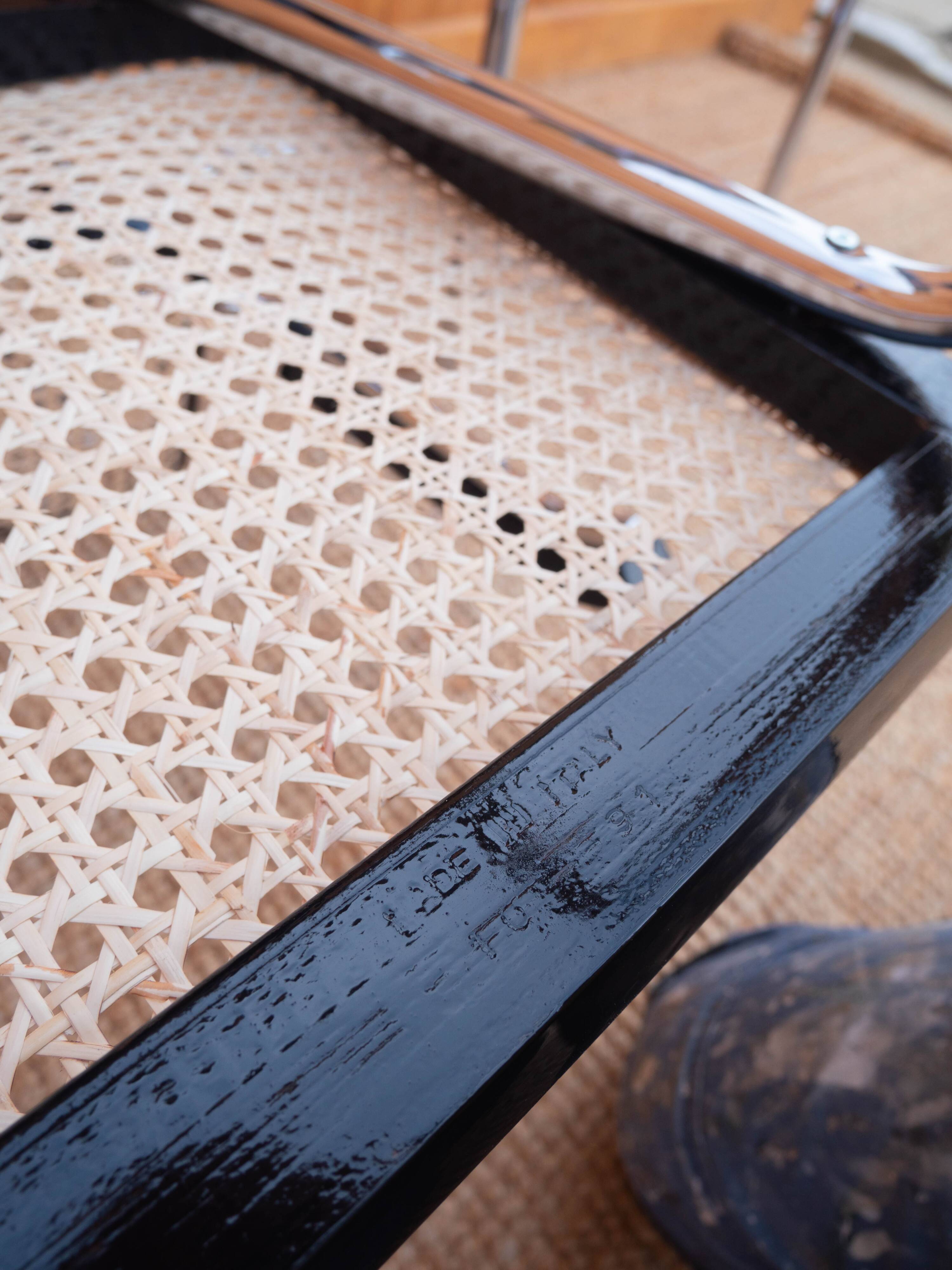 Pair of Cesca B64 armchairs by Marcel Breuer