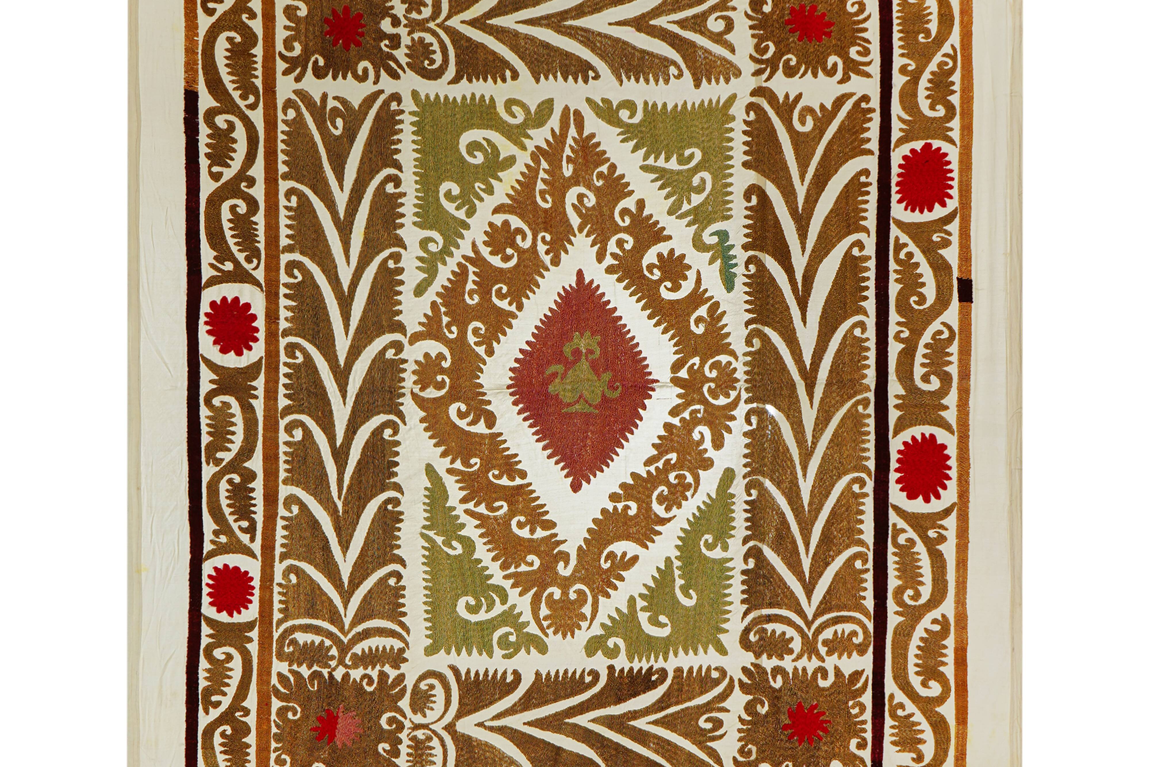 Vintage Turkish hand-knotted rug 108x131 cm