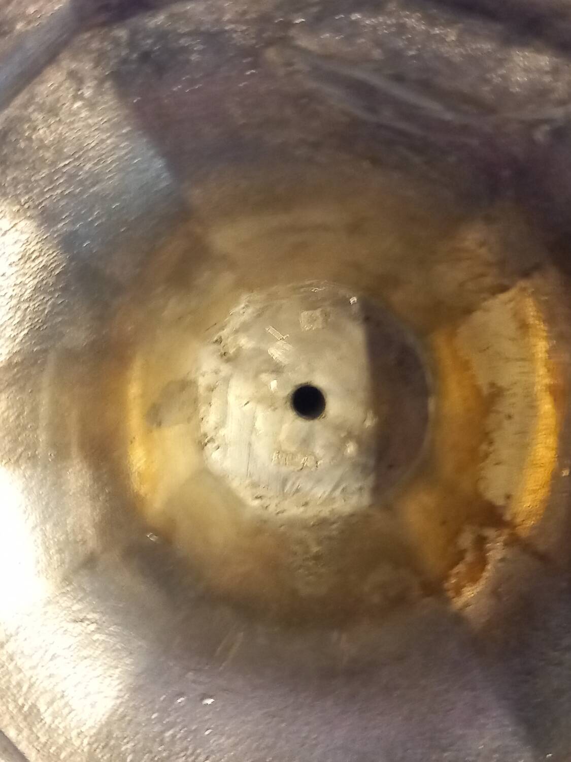 Silver-plated metal chandelier, 1925