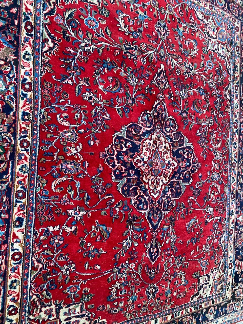 Persian carpet Mashhad 217x260 cm