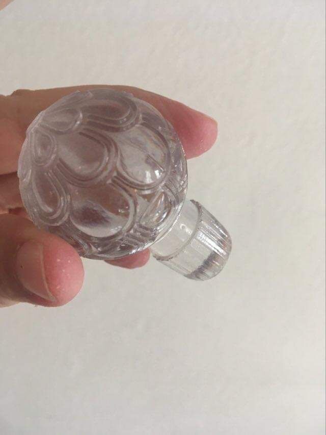 Guerlain bottle with bees.