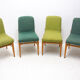 Mid century Dining Chairs by Miroslav Navrátil, 1960s, Set of 4