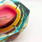 Cendrier « Rainbow Sommerso » / Murano, 1960s