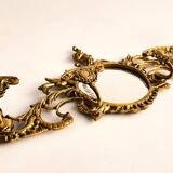 Porte-manteau espagnol en bronze des années 40