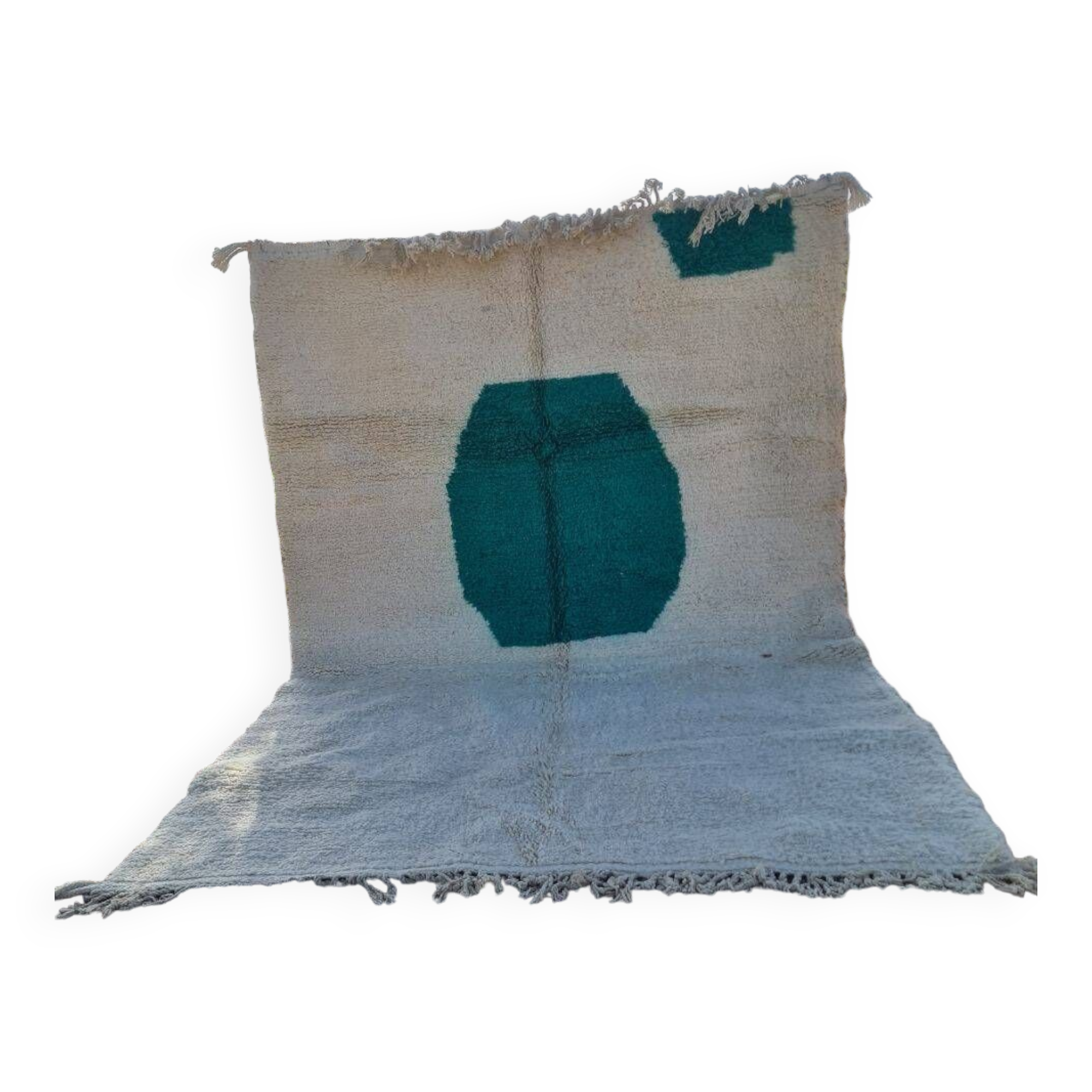 Handmade wool Berber rug 300X200 cm