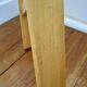 Pair of folding chairs solid wood vintage slats