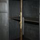 Chinese lacquered wedding cabinet painted circa 1920