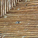 Armchair country paillé XIXth