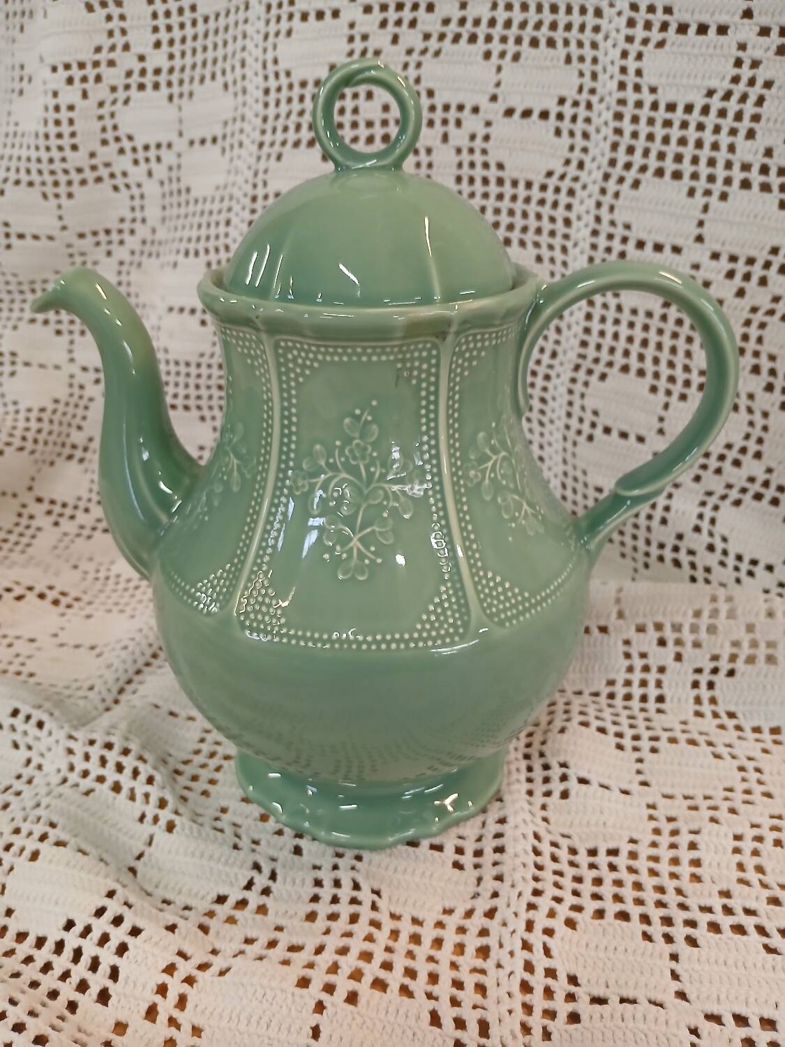 Antique St. Clement teapot/coffee pot