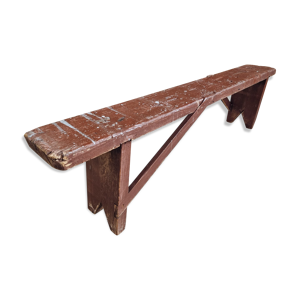 Banc ancien table d’appoint en