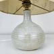 Ceramic ball lamp and dried flower lampshade