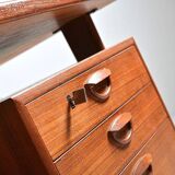 Freestanding Teak Desk by Kai Kristiansen
