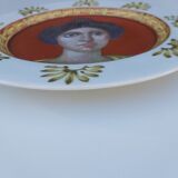Decorative porcelain dish "Pompeii" numbered