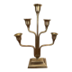 Art deco brass chandelier