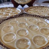 Snail cooking plates Gien France