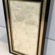 Large lamp in black lacquered wood, gilding and mother-of-pearl. French work. Circa 1970