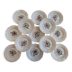 Set of 13 flat plates - hand-painted - Sarreguemines