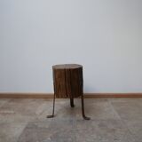 Mid-Century English Stump Side Table