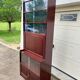 Vintage bar desk library display cabinet secretary with floors