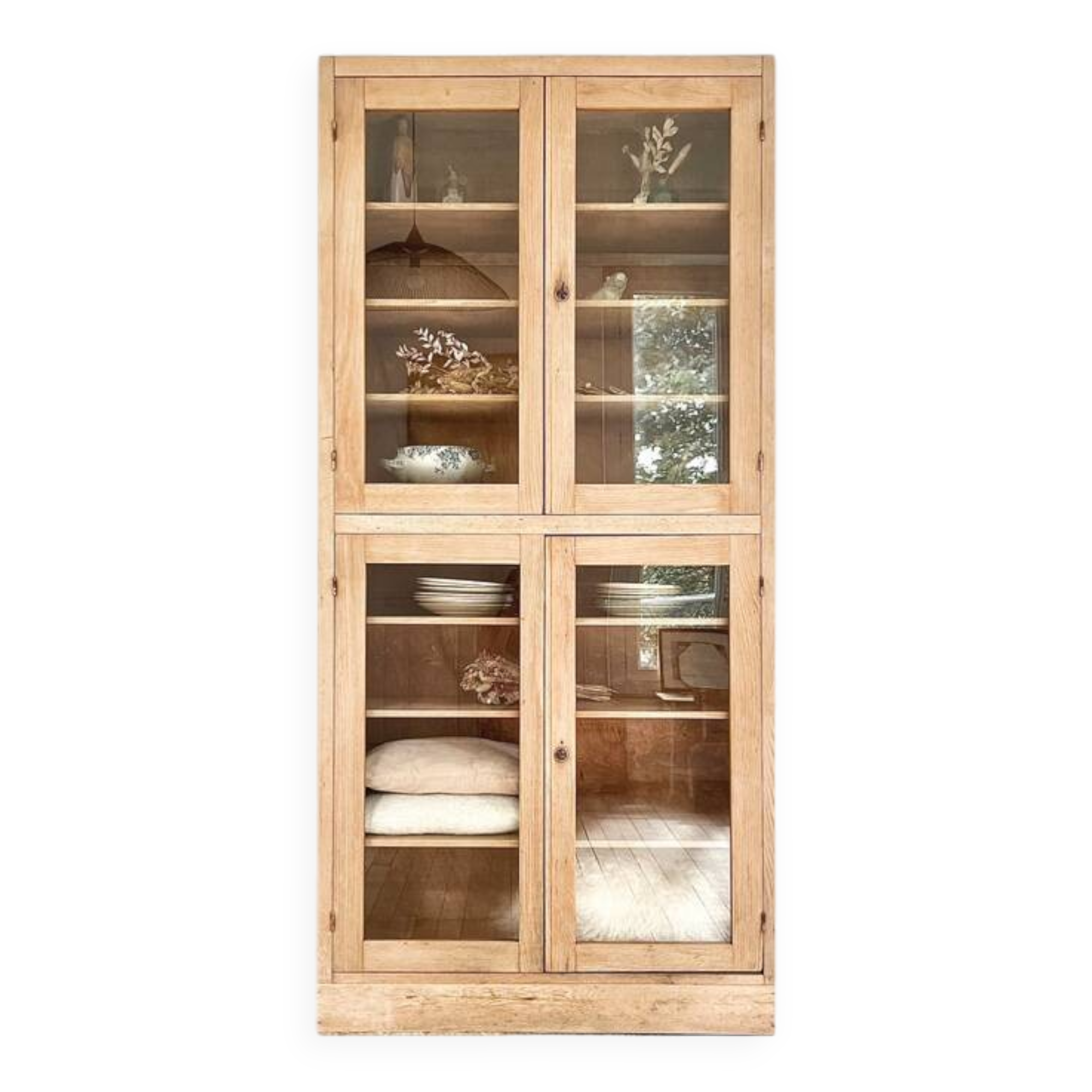 Vintage glass cabinet