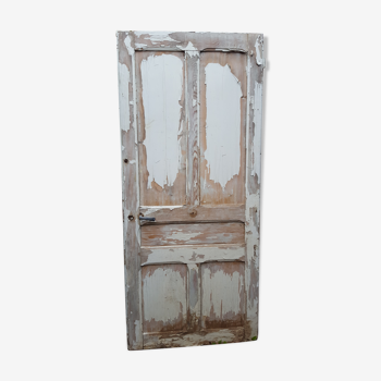 Old door beautiful patina height 208 cm