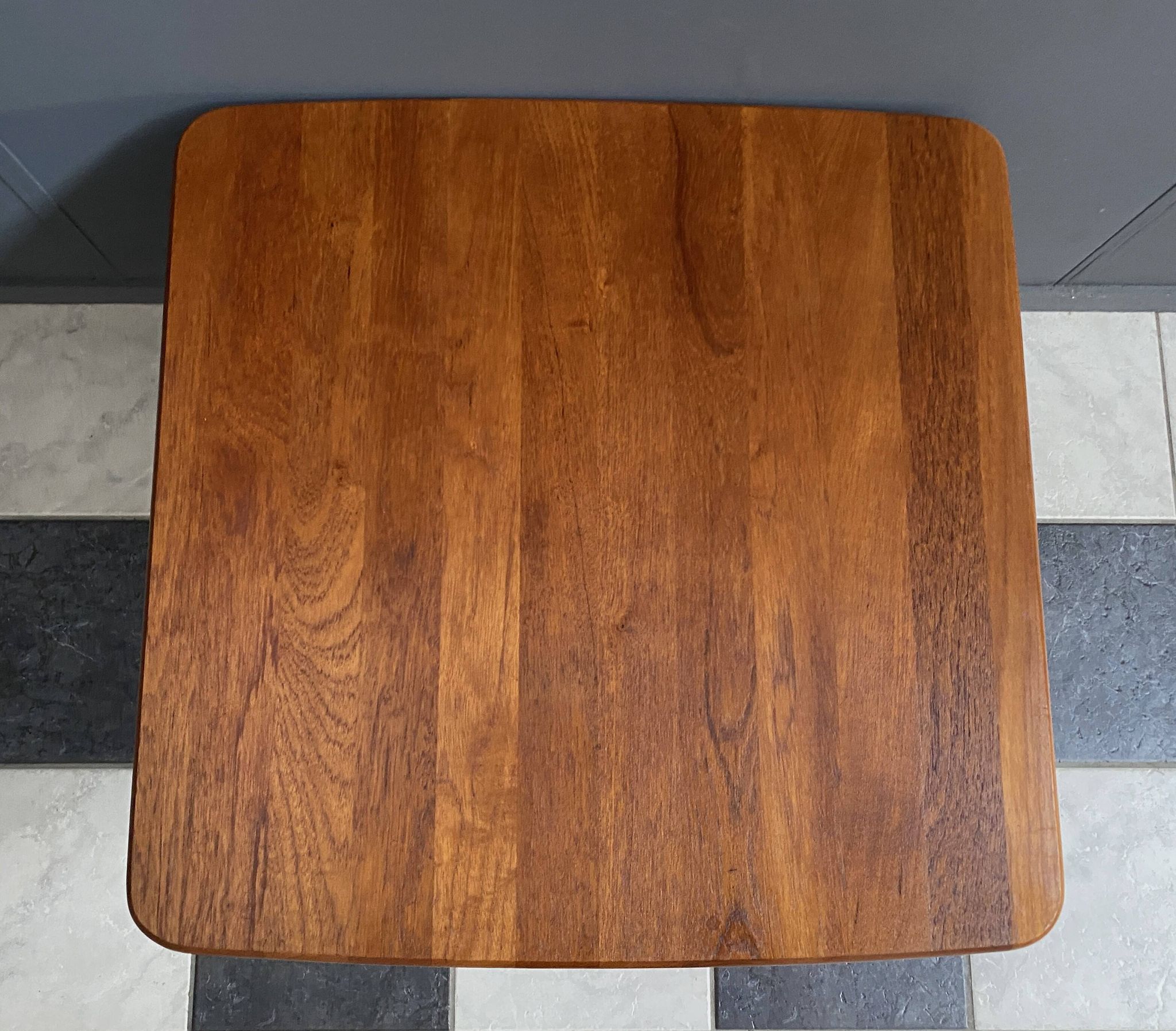 Solid Teak coffee table by S. Burchardt Nielsen 1960s