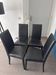 4 chaises en cuir par Cinna