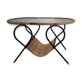 Table basse rotin