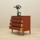 Commode en teck, design danois, années 1970, fabrication : Danemark