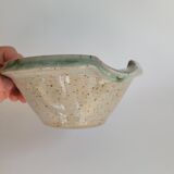 Bowl spout in sandstone