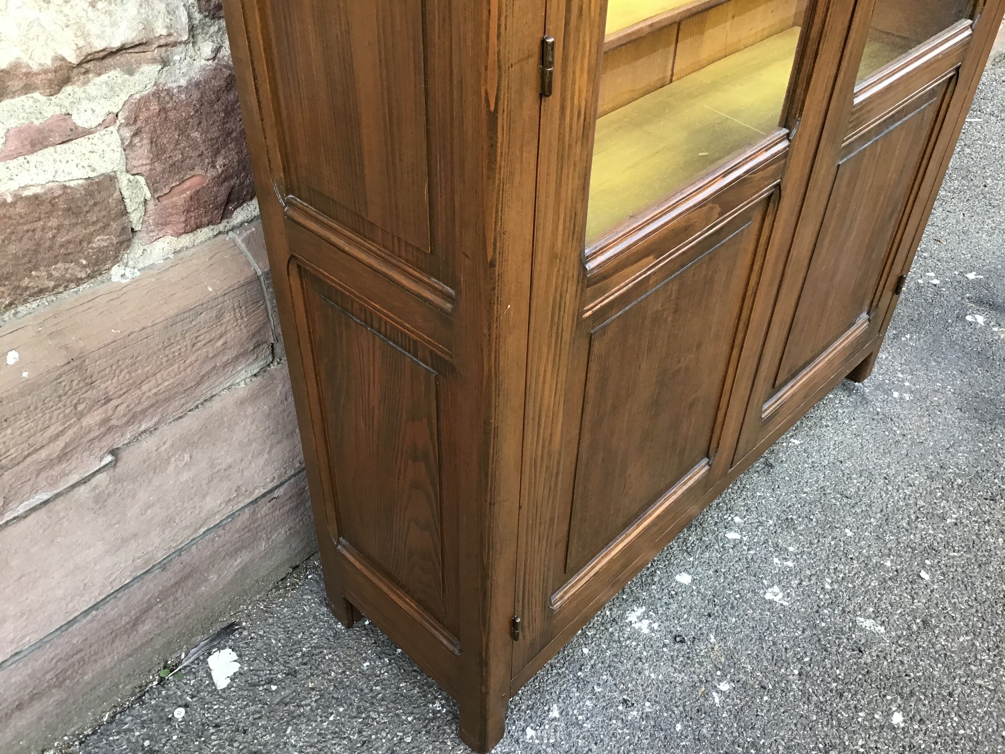 Showcase / library spirit Parisian cabinet vintage 1950