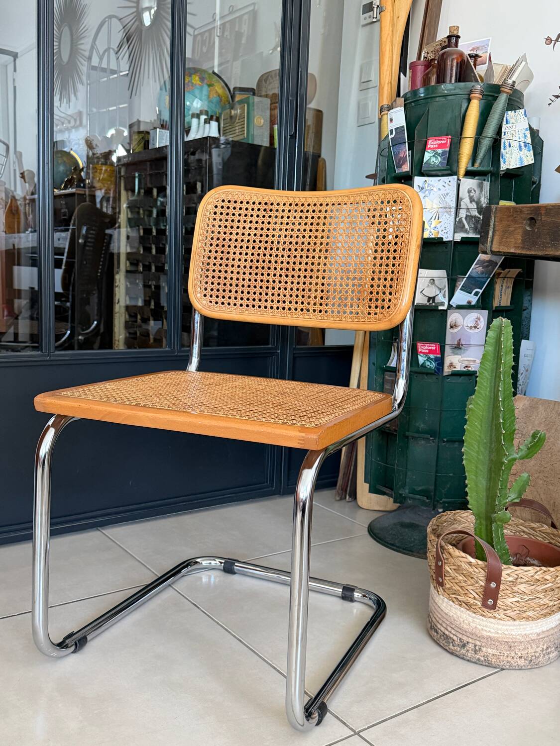 Chaise "Cesca" B32 Marcel Breuer – Made in Italy vintage