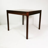Table basse carrée en palissandre, Danemark, années 1960