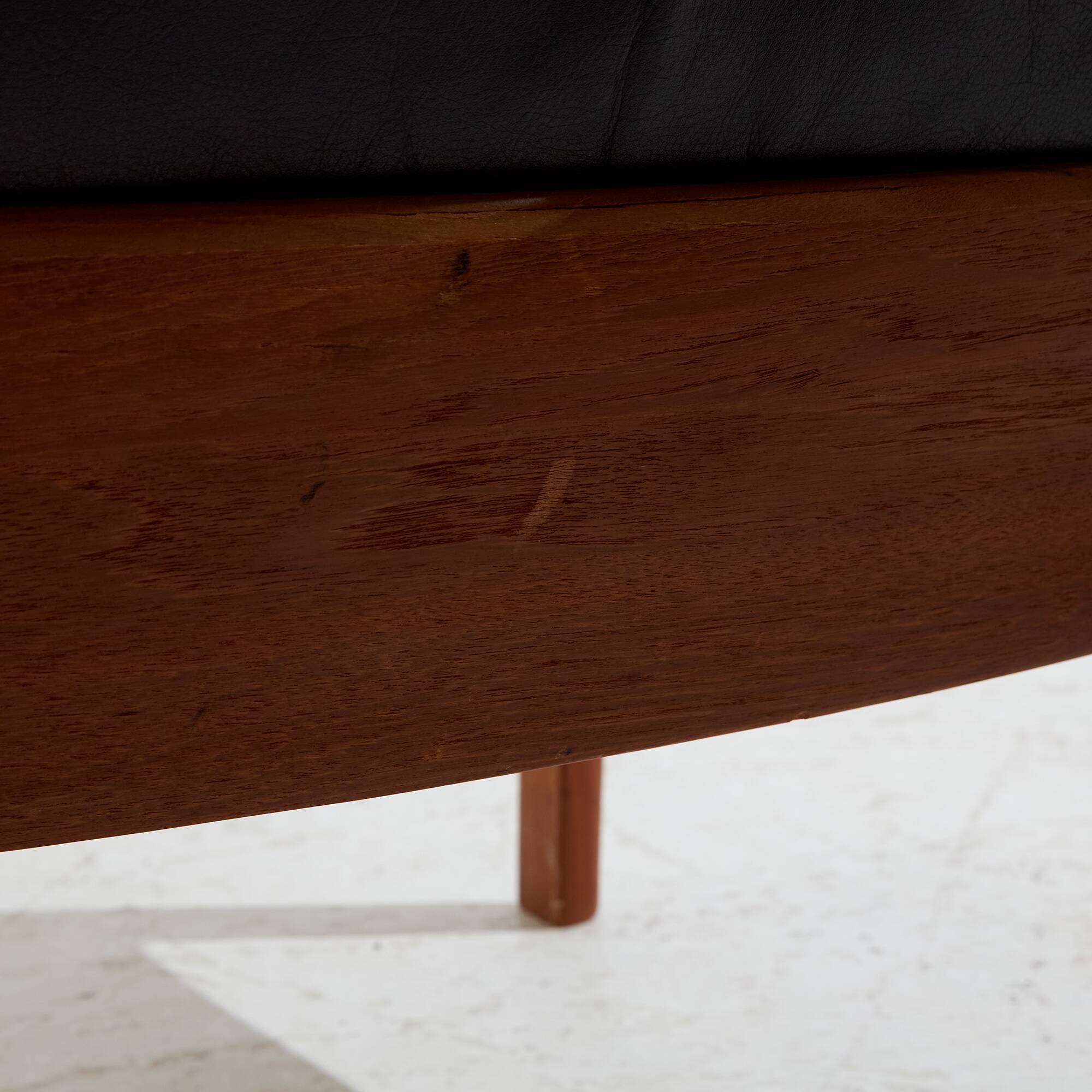 Senator Leather Sofa Set by Ole Wanscher for France & Søn, 1960s, Set of 3 (MK10221)