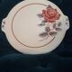 Large cake dish decoration flowers model lucette Sarreguemines