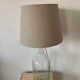 Old demijohn lamp