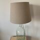 Lampe dame jeanne ancienne
