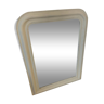 Miroir style Louis Philippe blanc mat
