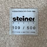 Pair of Zen armchairs by Kwok Hoi Chan for Maison Steiner, 2003 edition.