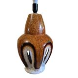 Ceramic lamp signed Baudin