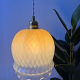 Large tropical style pineapple pendant light