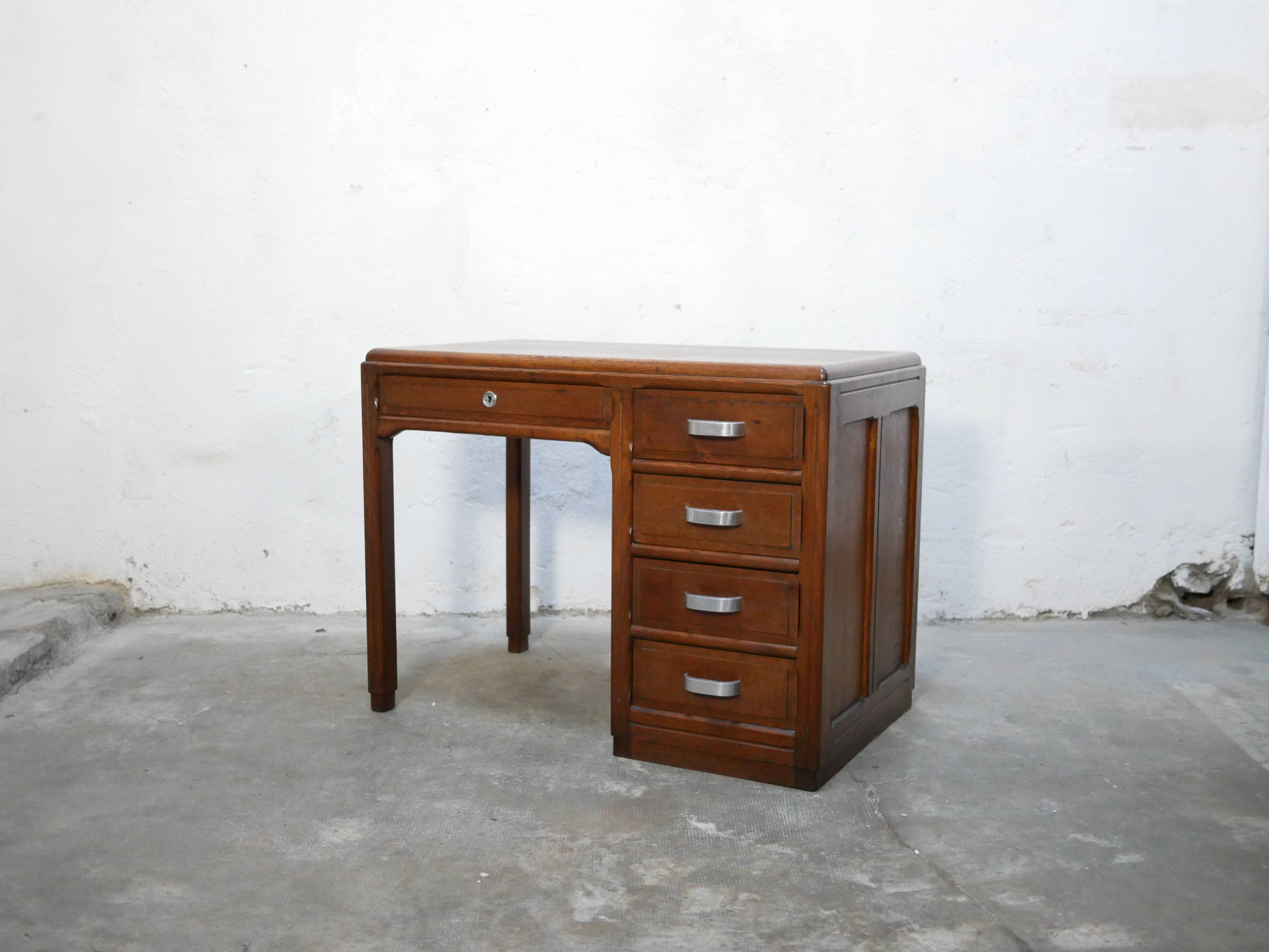 Vintage oak desk