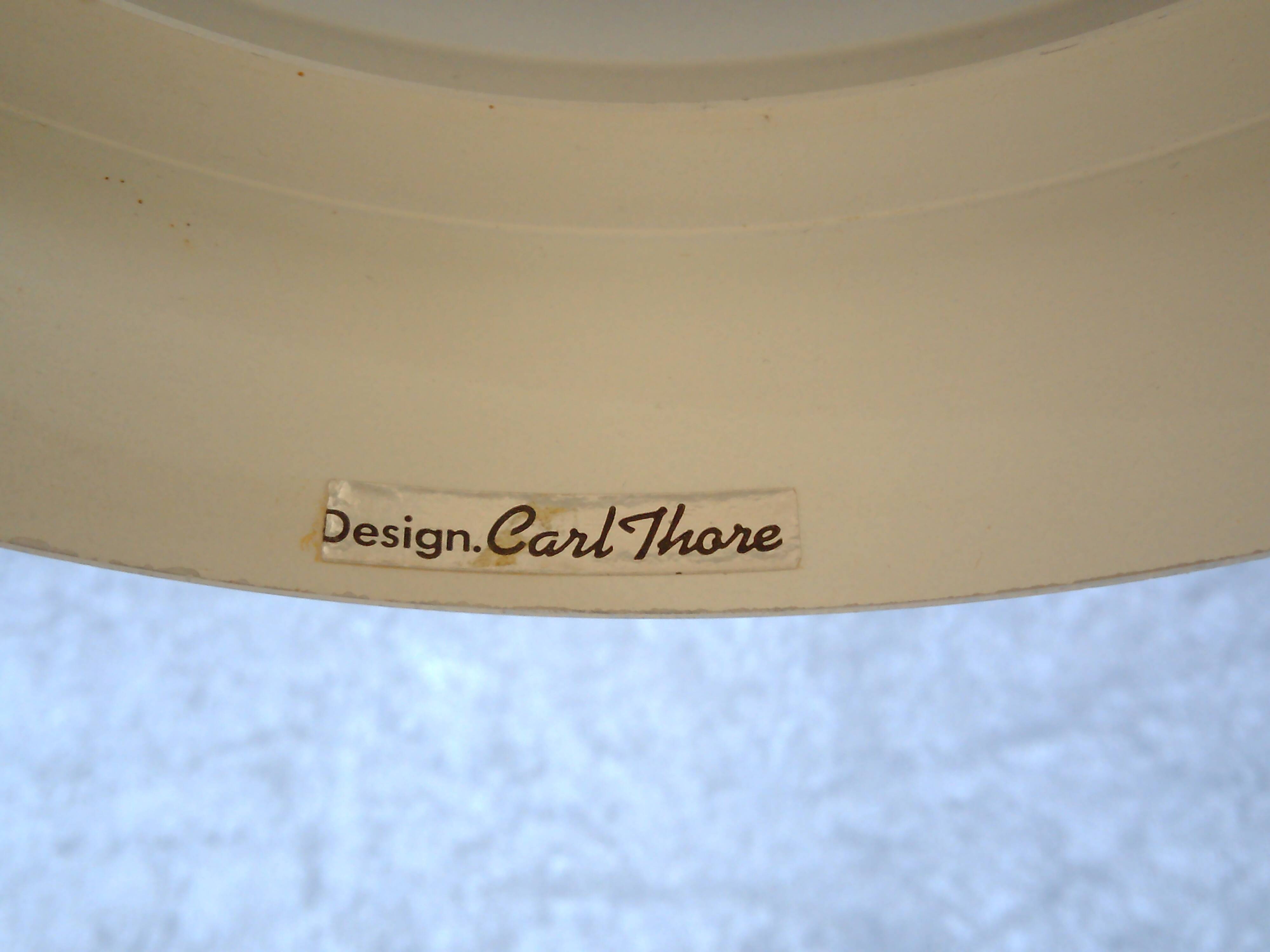 Vintage pendant by Carl Thore for Granhaga Metallindustri. 1960's.