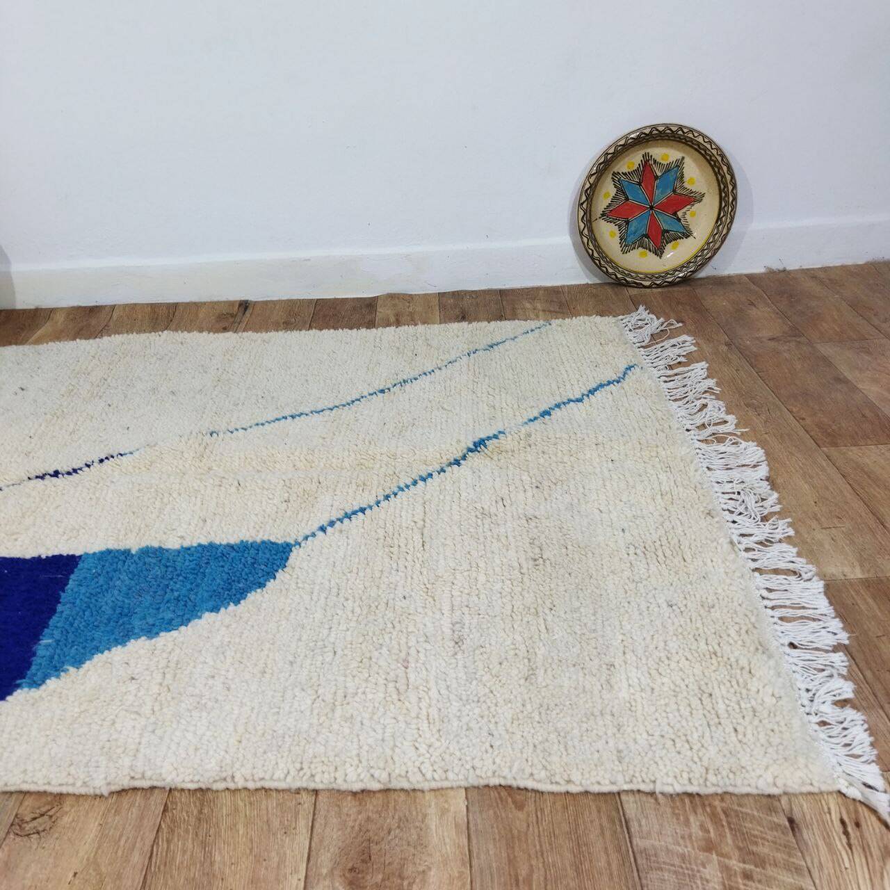 Tapis berbère marocain artisanal fait main