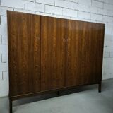Vintage Scandinavian Rosewood Wardrobe