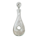 Large Dansk glass carafe, vintage Scandinavian design, ball stopper.